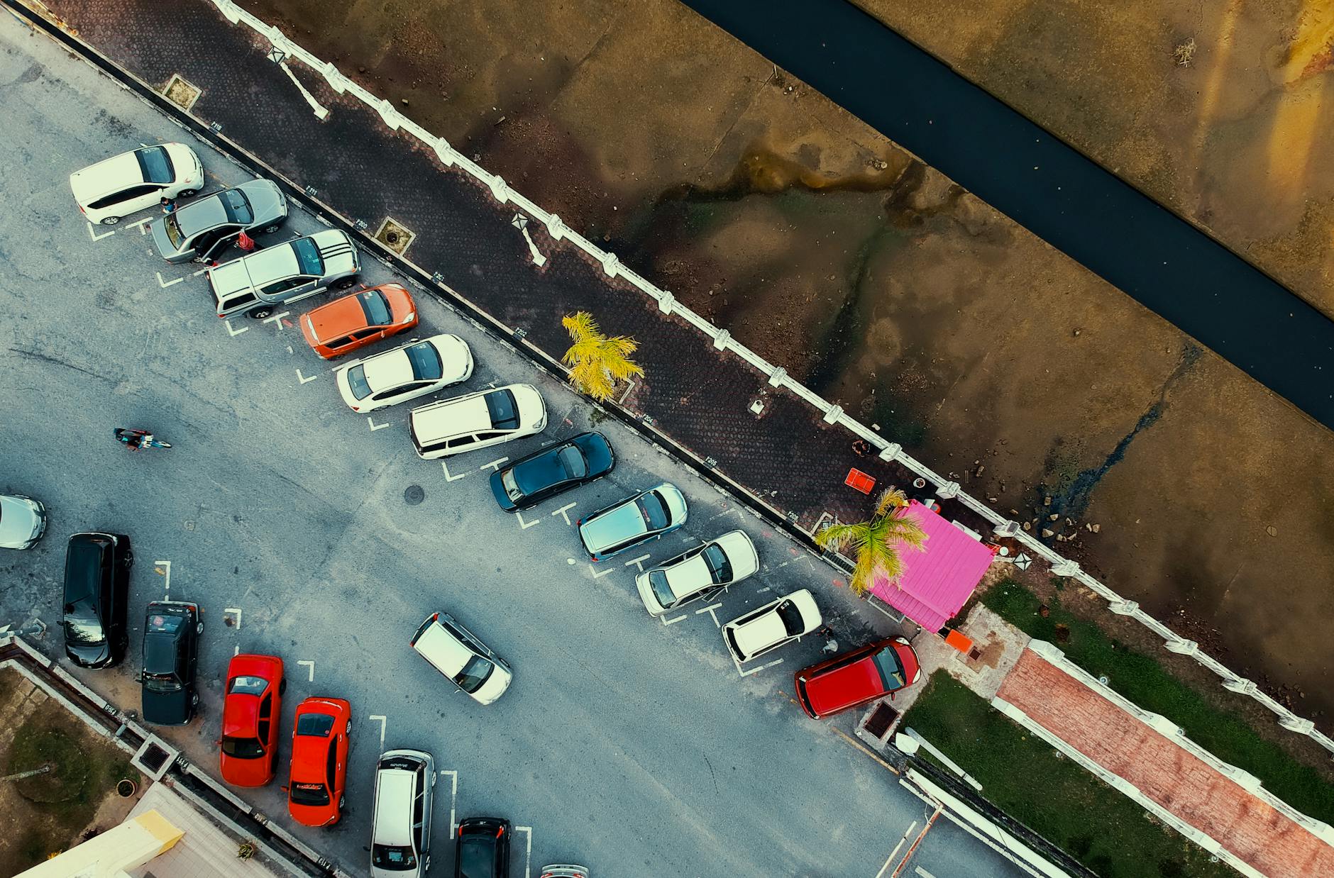 透視台灣停車位:產權、權益、交易與高雄市場投資解析 bird s eye view of parked cars